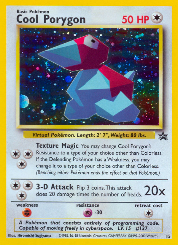 Cool Porygon from Wizards Black Star Promos