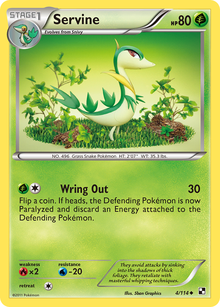 Servine from Black & White