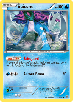 Suicune from Plasma Blast