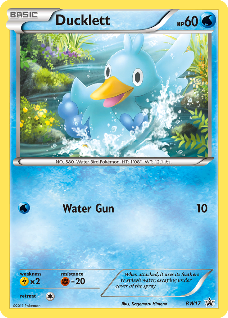 Ducklett from BW Black Star Promos