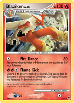 Blaziken from Great Encounters