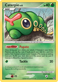 Caterpie from Great Encounters