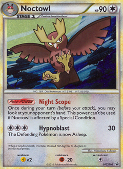 Noctowl from HGSS Black Star Promos