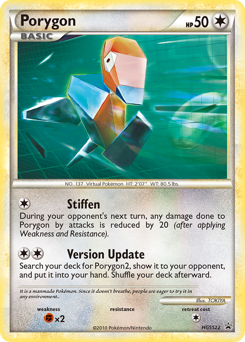 Porygon from HGSS Black Star Promos