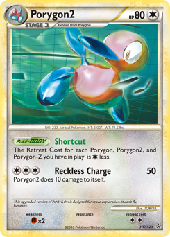 Porygon2 from HGSS Black Star Promos