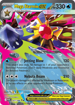 Mega Starmie ex from Perfect Order