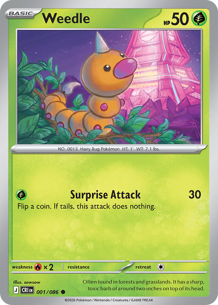 Weedle from Chaos Rising