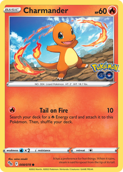 Charmander from Pokémon GO