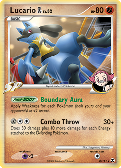 Lucario GL from Rising Rivals