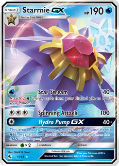 Starmie-GX from Hidden Fates