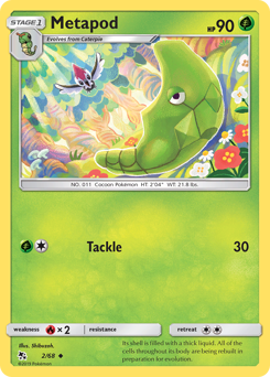 Metapod from Hidden Fates