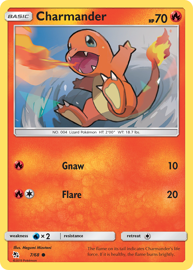 Charmander from Hidden Fates