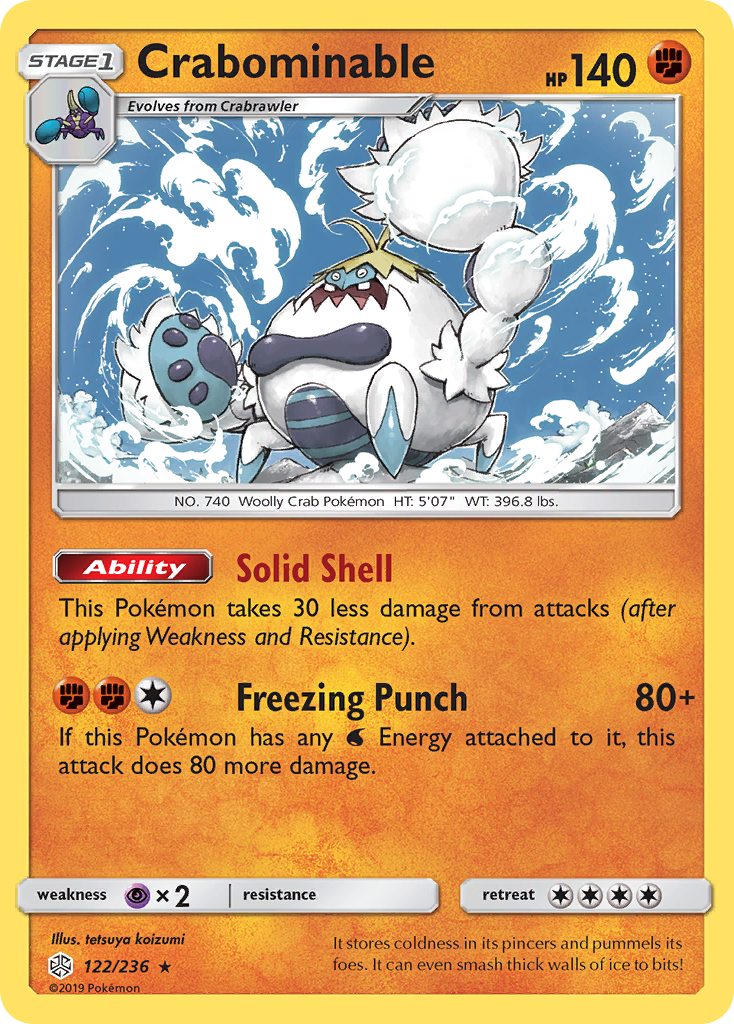 Crabominable from Cosmic Eclipse