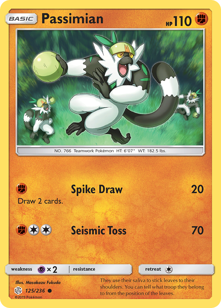 Passimian from Cosmic Eclipse