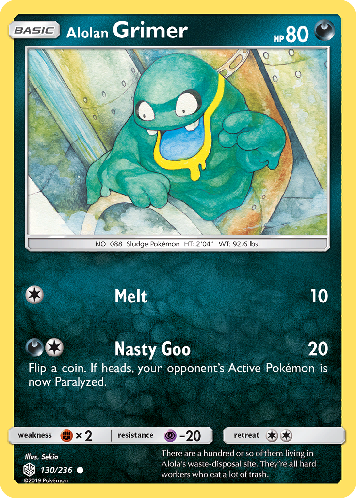 Alolan Grimer from Cosmic Eclipse