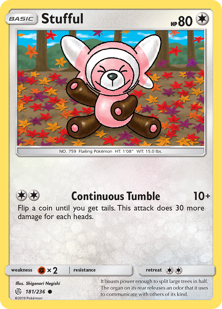 Stufful from Cosmic Eclipse