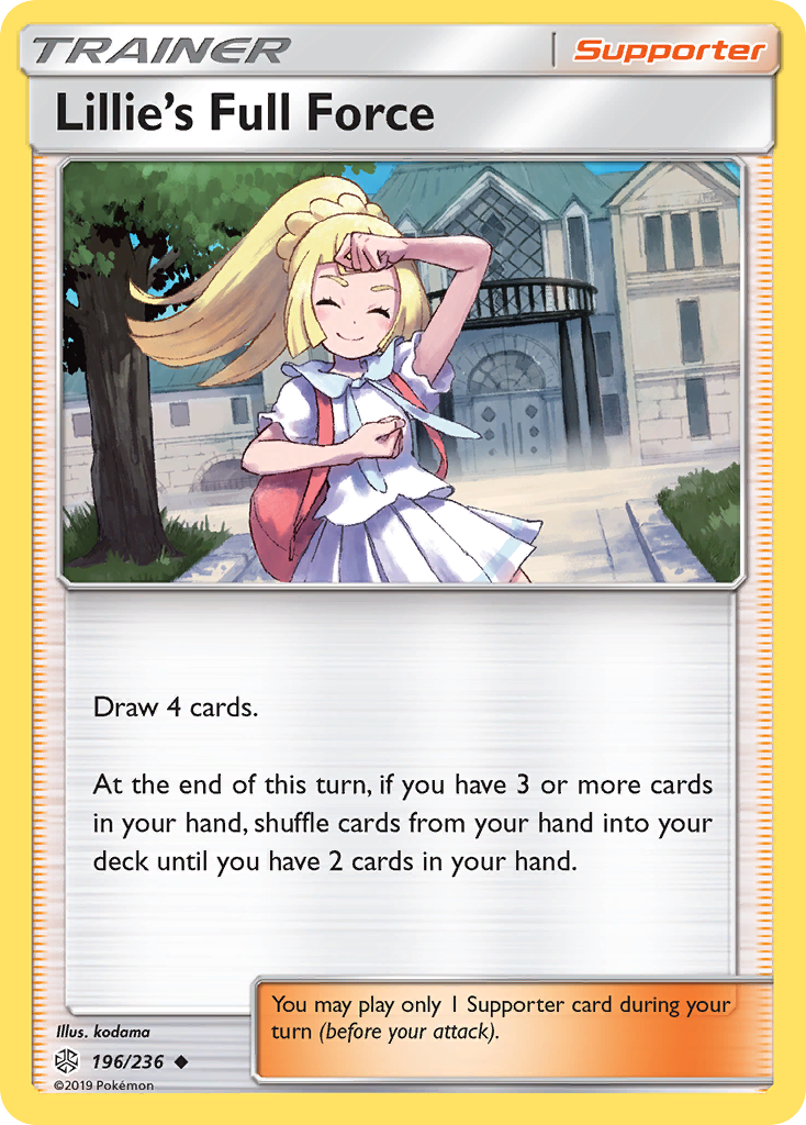 Lillie's Full Force from Cosmic Eclipse