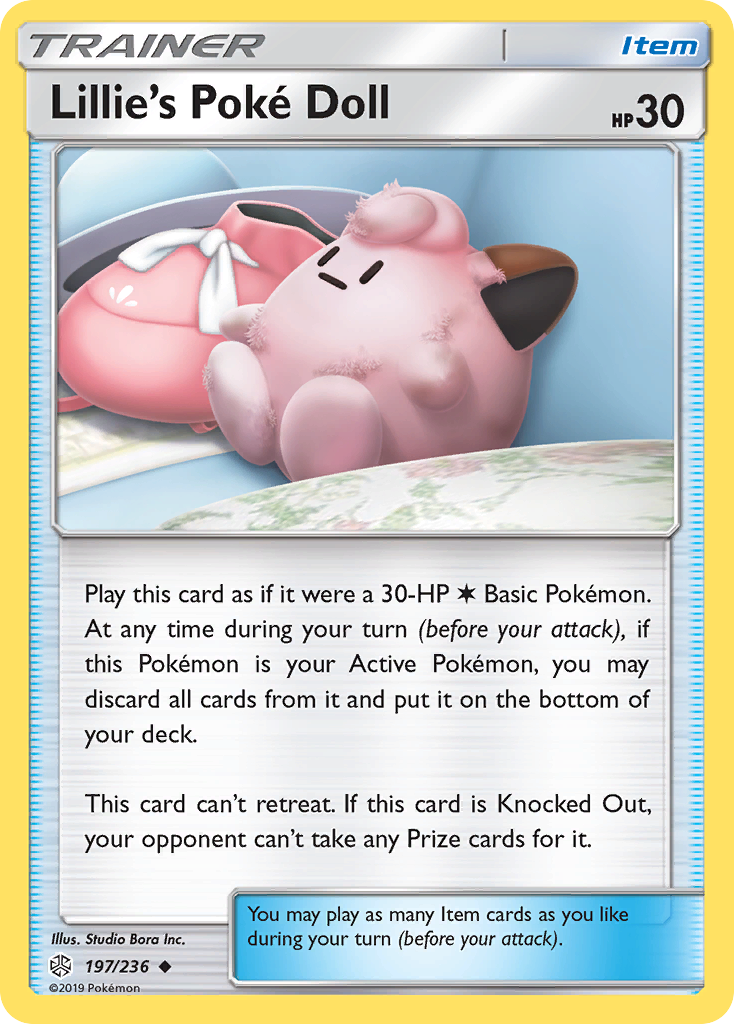 Lillie's Poké Doll from Cosmic Eclipse