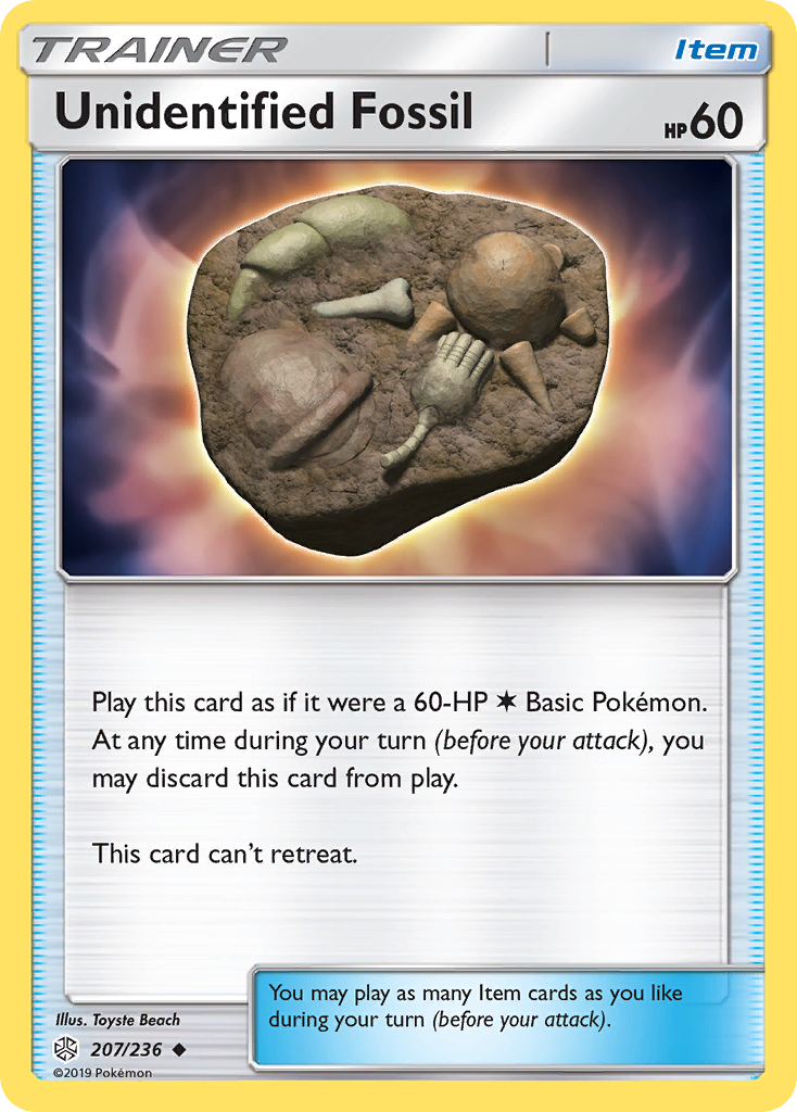 Unidentified Fossil from Cosmic Eclipse