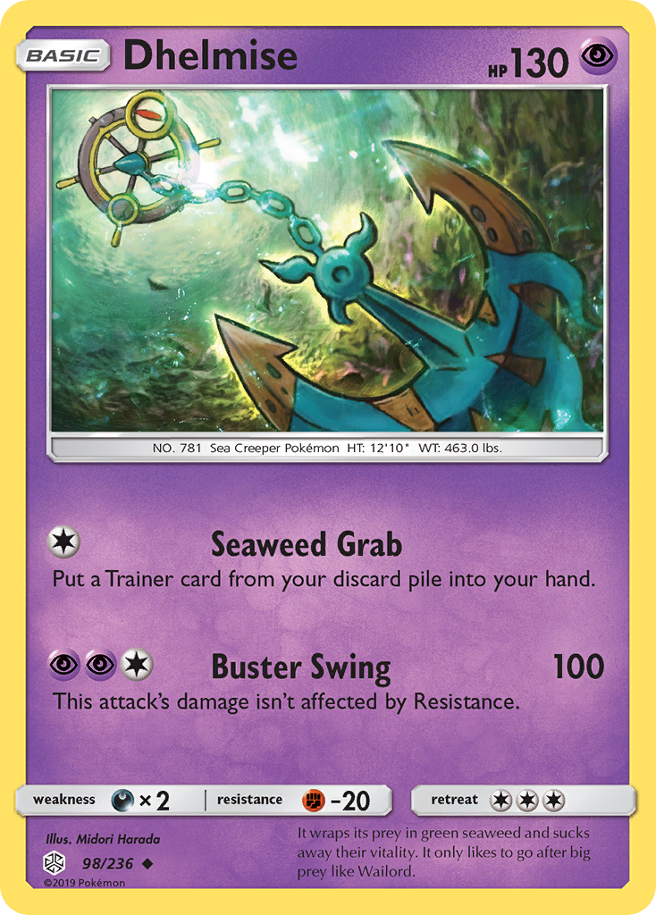 Dhelmise from Cosmic Eclipse