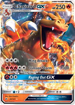 Charizard-GX from Burning Shadows