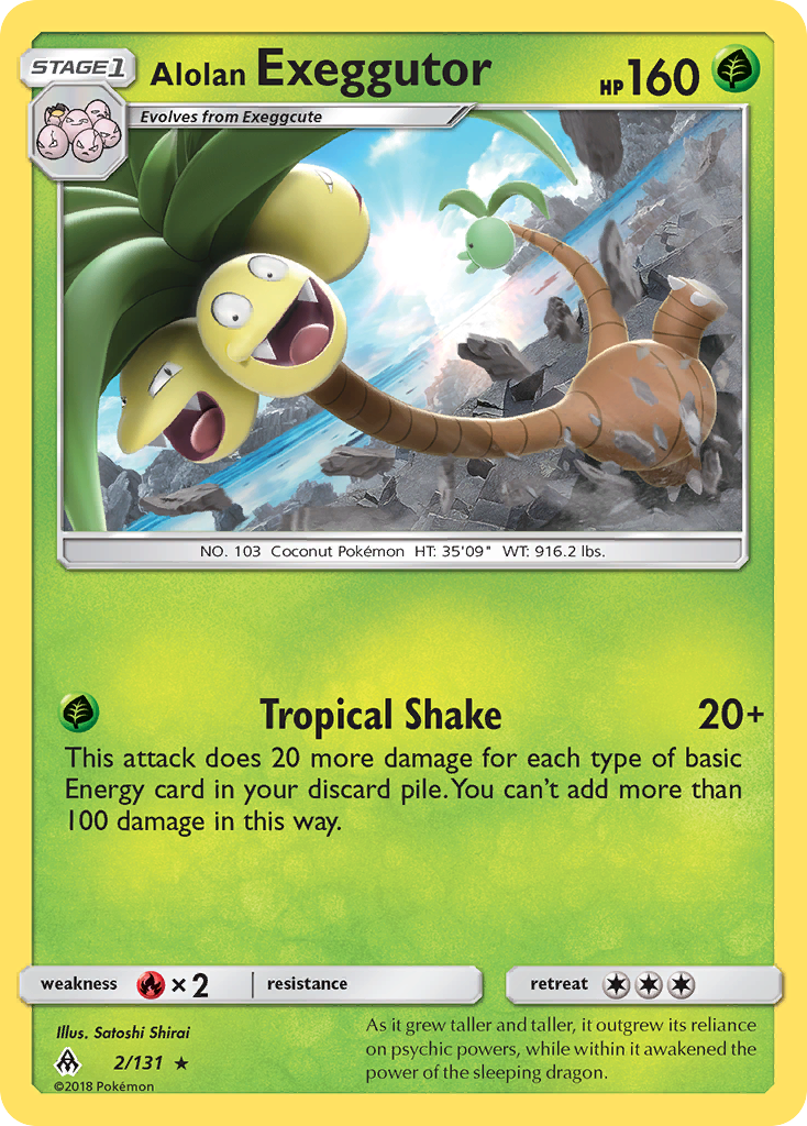 Alolan Exeggutor from Forbidden Light