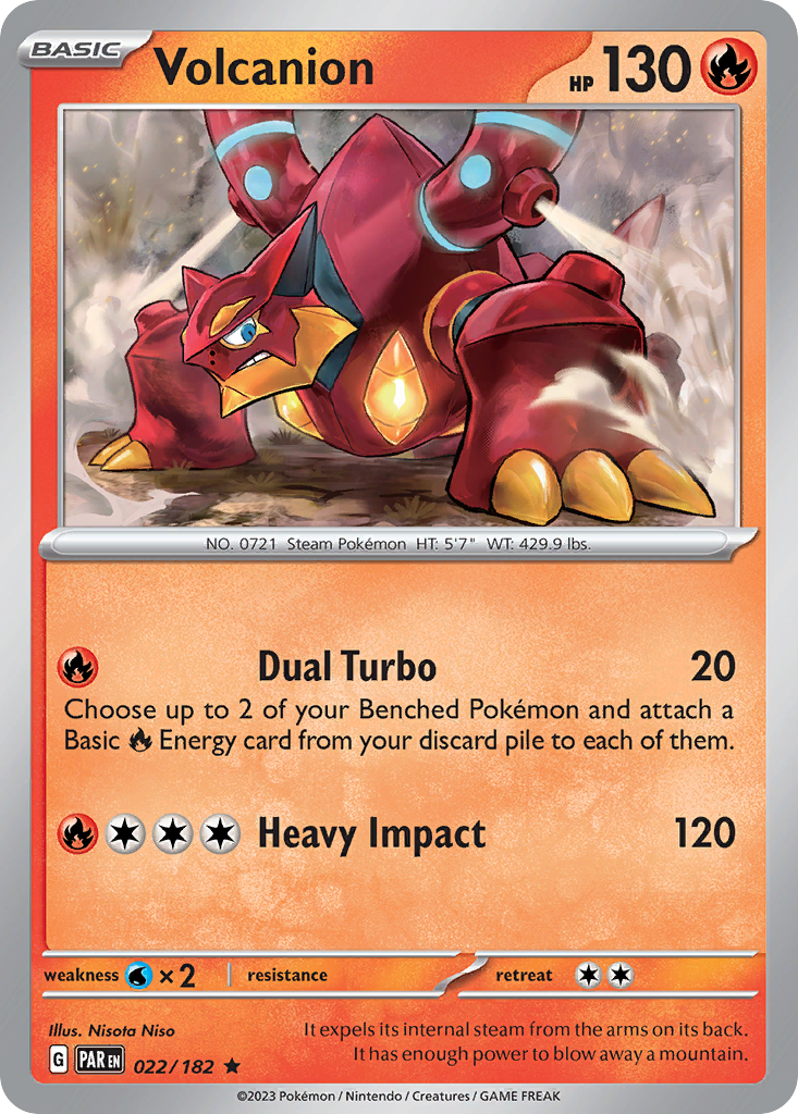 Volcanion from Paradox Rift