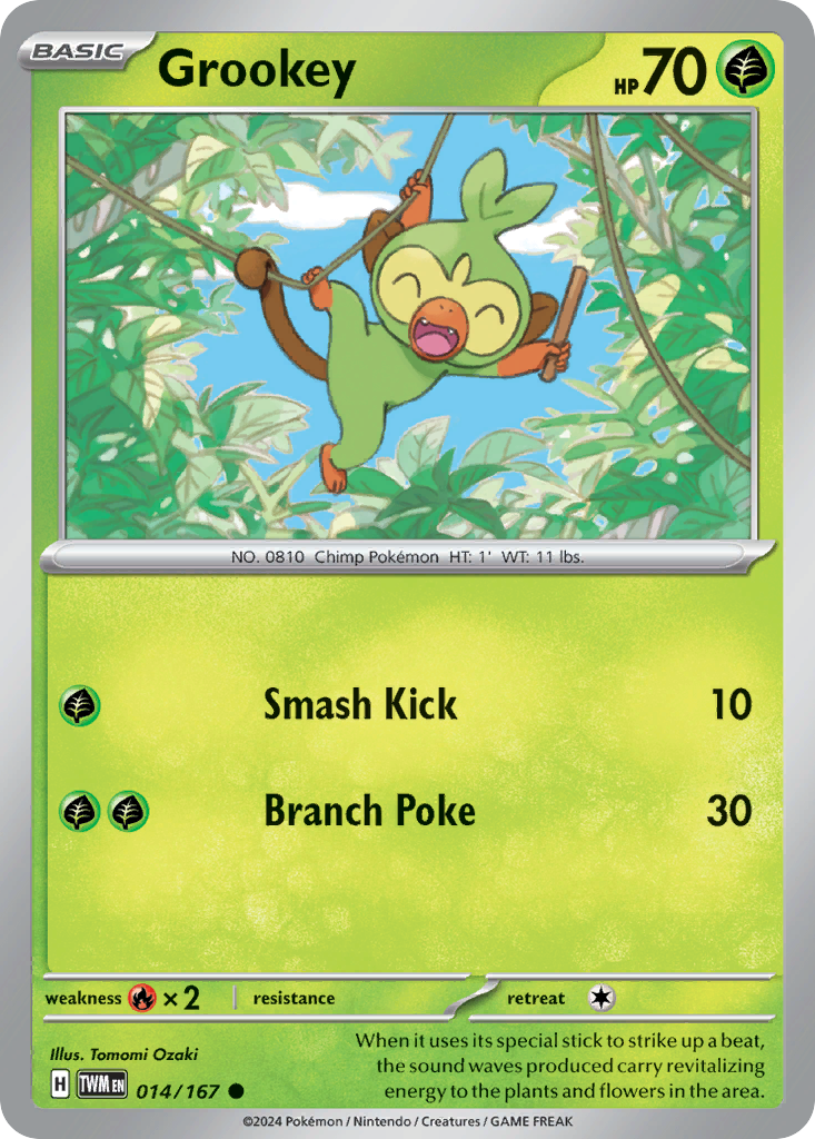 Grookey from Twilight Masquerade