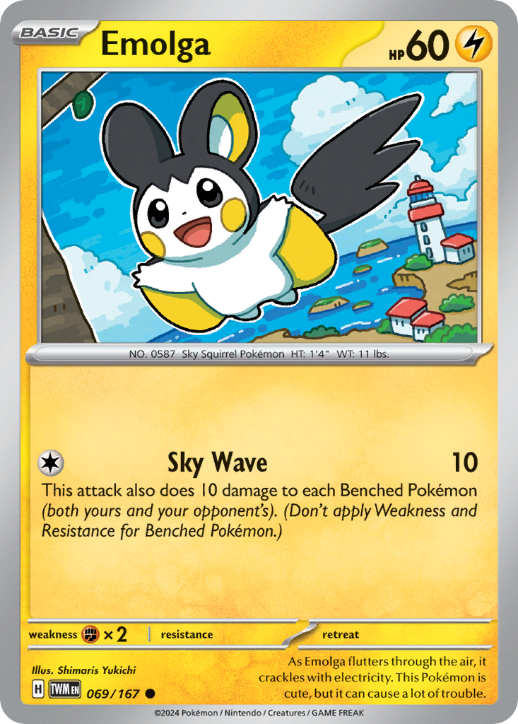 Emolga from Twilight Masquerade