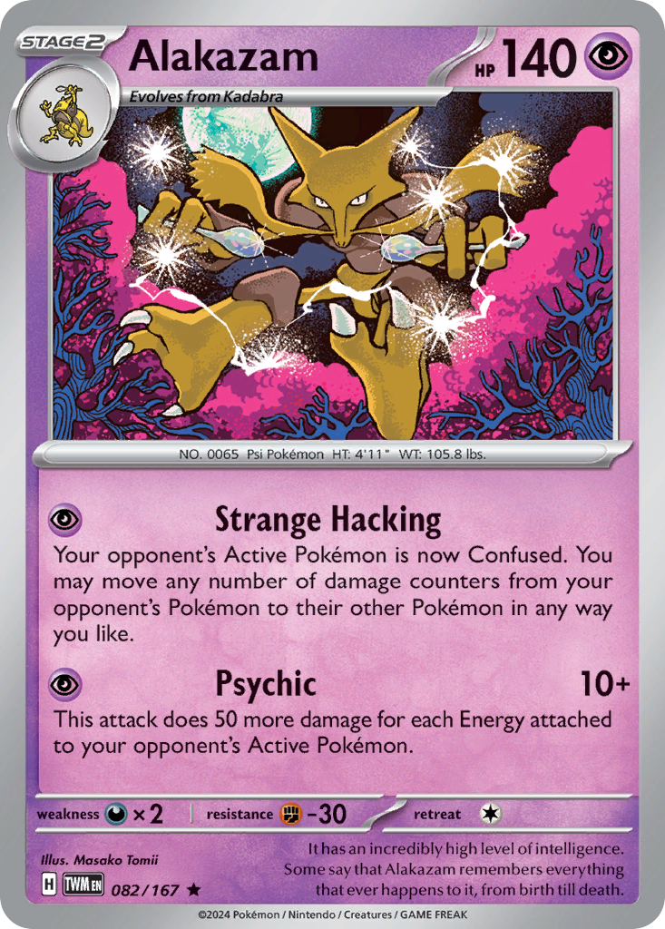Alakazam from Twilight Masquerade
