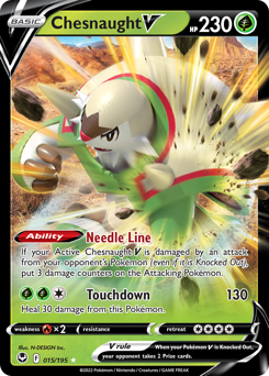 Chesnaught V from Silver Tempest