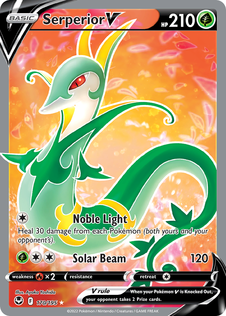 Serperior V from Silver Tempest