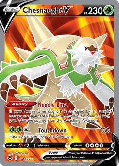 Chesnaught V from Silver Tempest