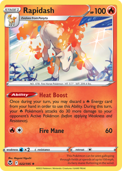 Rapidash from Silver Tempest