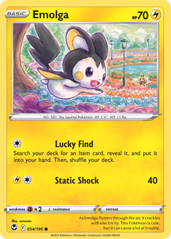 Emolga from Silver Tempest