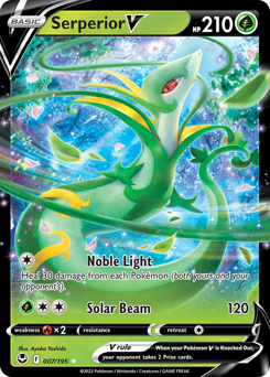 Serperior V from Silver Tempest