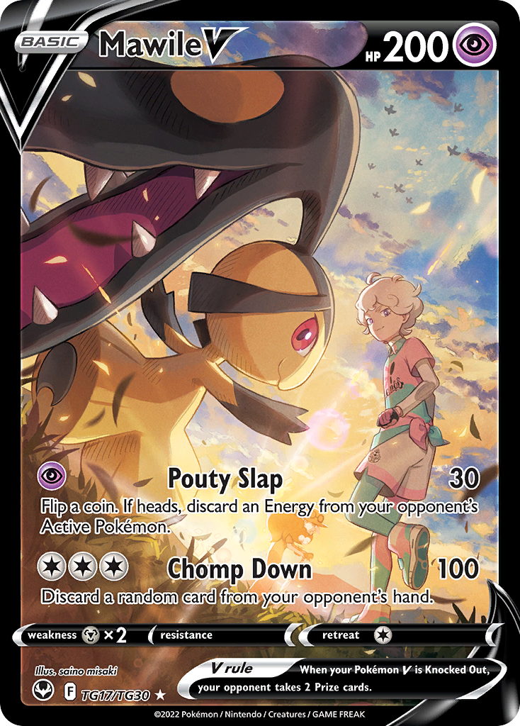 Mawile V from Silver Tempest Trainer Gallery