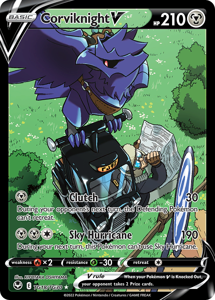 Corviknight V from Silver Tempest Trainer Gallery