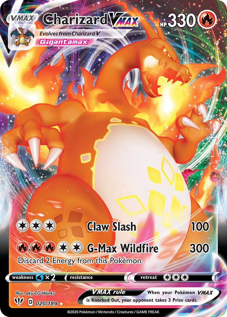Charizard VMAX from Darkness Ablaze