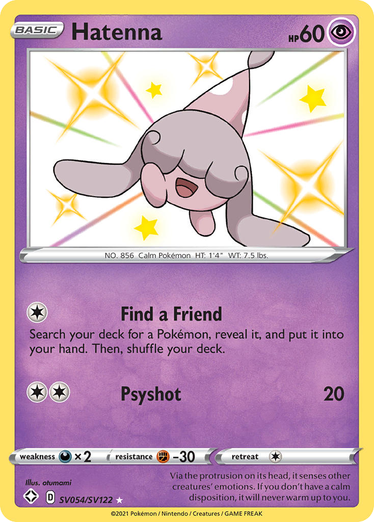 Hatenna from Shining Fates Shiny Vault