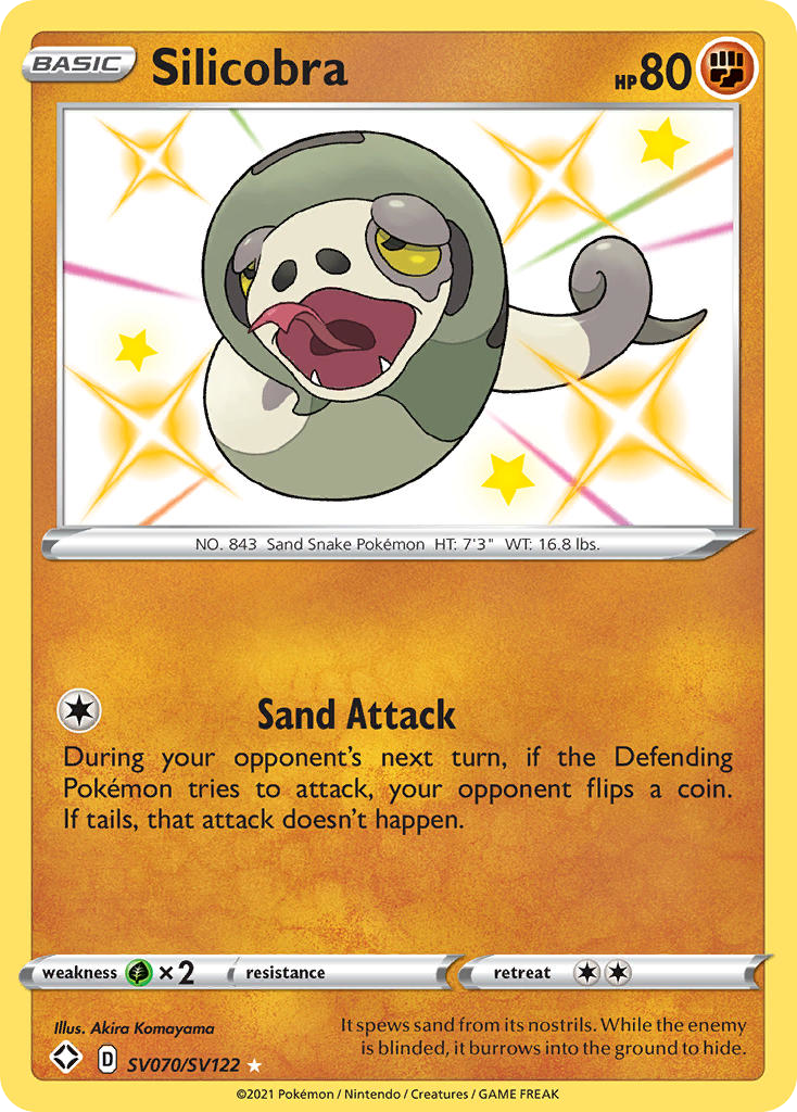 Silicobra from Shining Fates Shiny Vault