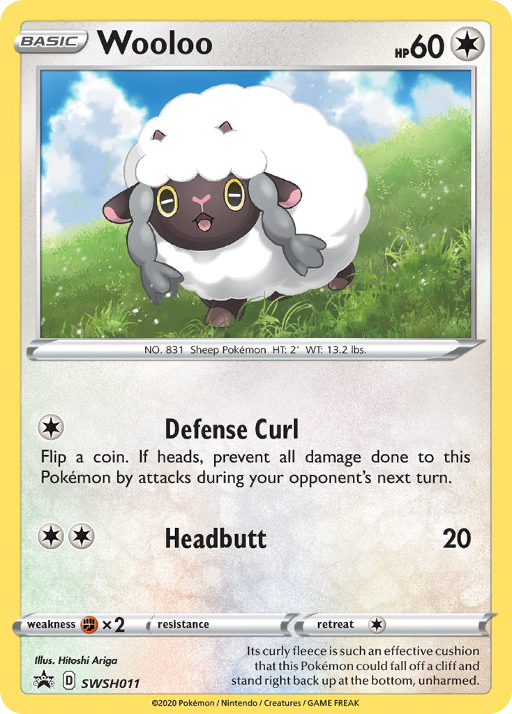 Wooloo from SWSH Black Star Promos