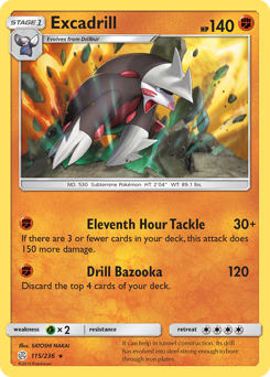 Excadrill from Cosmic Eclipse