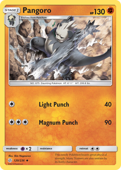 Pangoro from Cosmic Eclipse