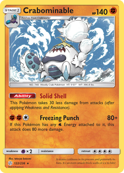 Crabominable from Cosmic Eclipse