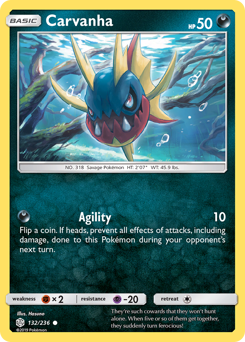 Carvanha from Cosmic Eclipse