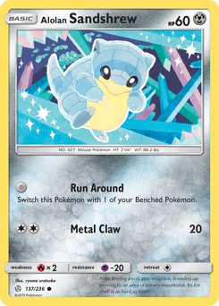 Alolan Sandshrew from Cosmic Eclipse