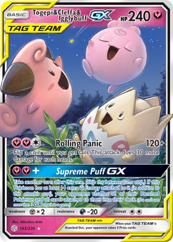Togepi & Cleffa & Igglybuff-GX from Cosmic Eclipse
