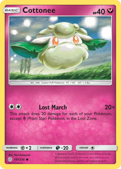 Cottonee from Cosmic Eclipse