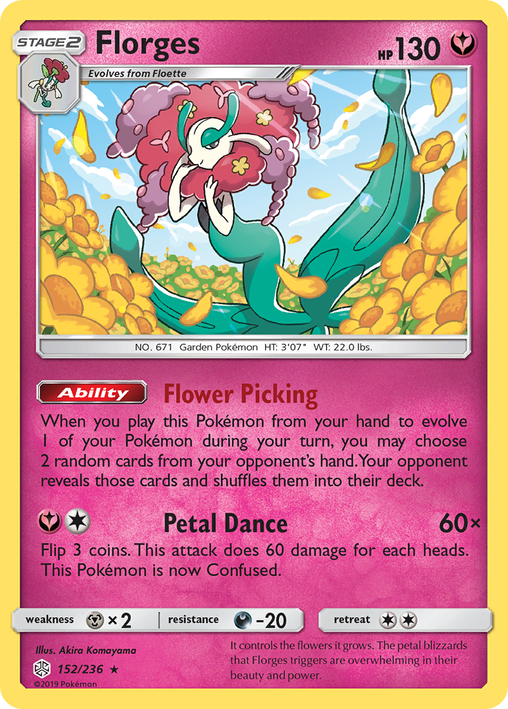 Florges from Cosmic Eclipse